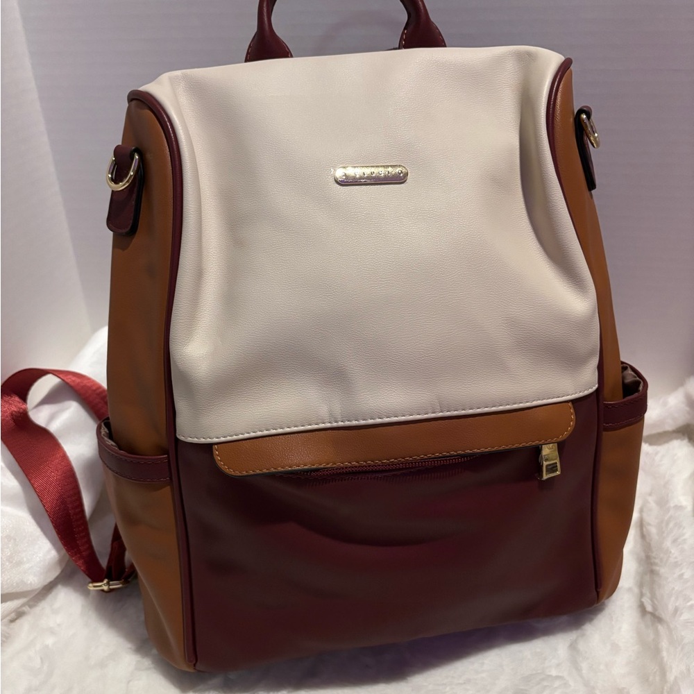 NWOT Cluci Two-Tone Backpack